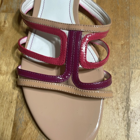 Franco Sarto pink slide sandals - Picture 3 of 7